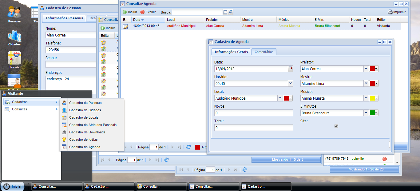 ADHONEP Association Meetup System